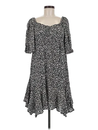 Pre-owned Angie Casual Dress In Gray