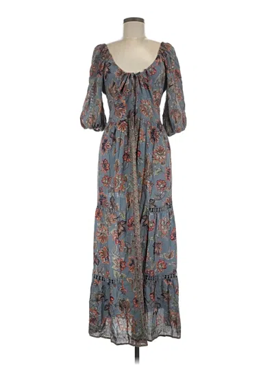 Pre-owned Angie Casual Dress In Gray