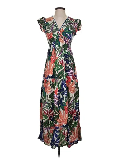 Pre-owned Angie Casual Dress In Green