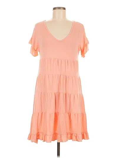 Pre-owned Angie Casual Dress In Orange