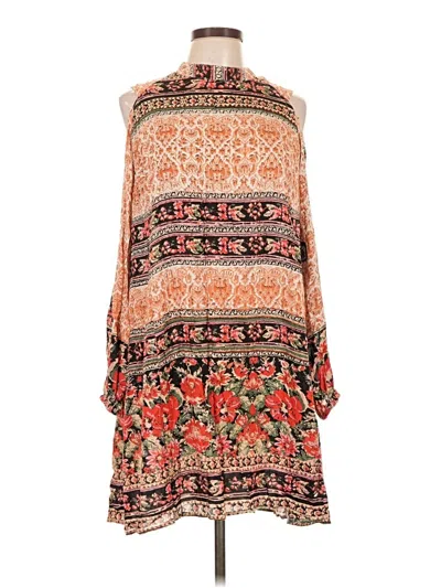 Pre-owned Angie Casual Dress In Orange