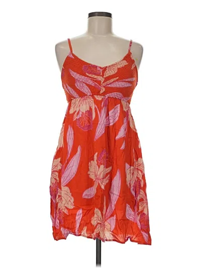 Angie Casual Dress In Orange