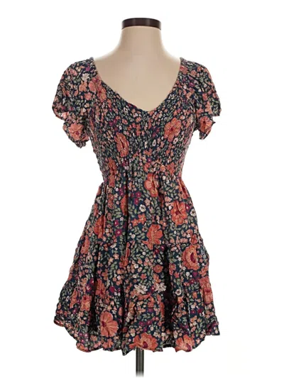 Pre-owned Angie Casual Dress In Orange