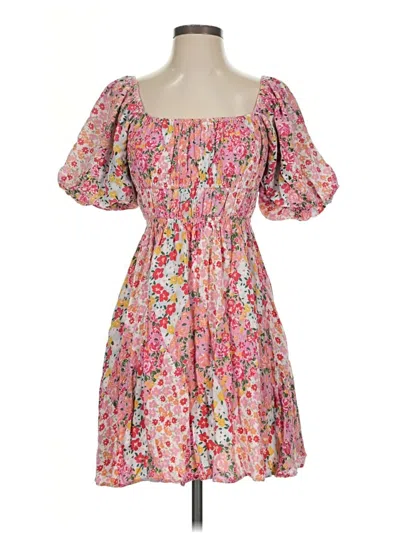 Pre-owned Angie Casual Dress In Pink