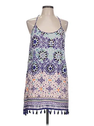 Pre-owned Angie Casual Dress In Purple