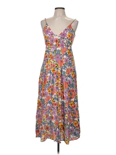 Pre-owned Angie Casual Dress In Purple