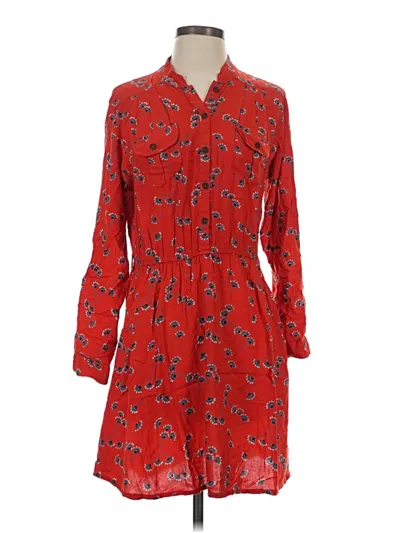 Pre-owned Angie Casual Dress In Red