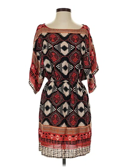 Pre-owned Angie Casual Dress In Red