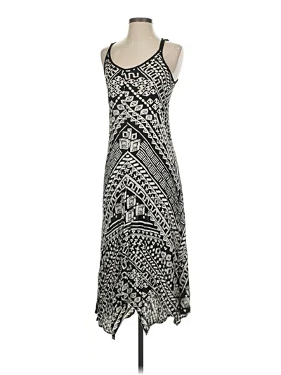 Pre-owned Angie Casual Dress In Silver