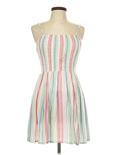 Pre-owned Angie Casual Dress In White