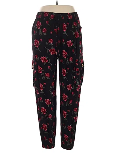 Pre-owned Angie Casual Pants In Black