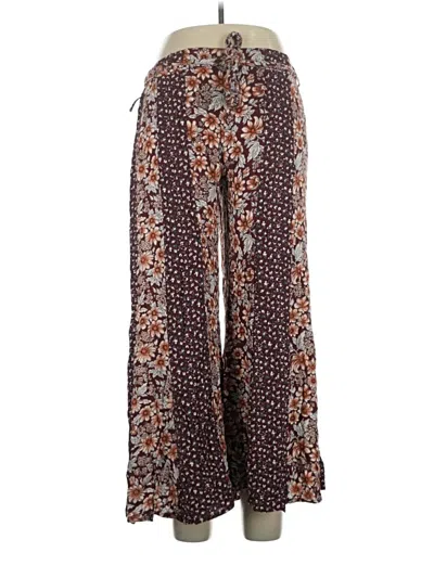Pre-owned Angie Casual Pants In Brown