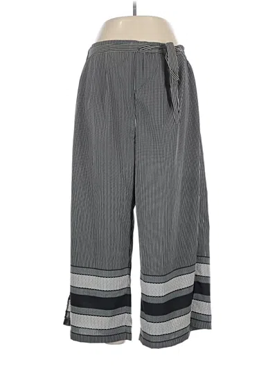 Pre-owned Angie Casual Pants In Gray
