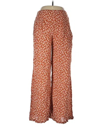 Pre-owned Angie Casual Pants In Orange