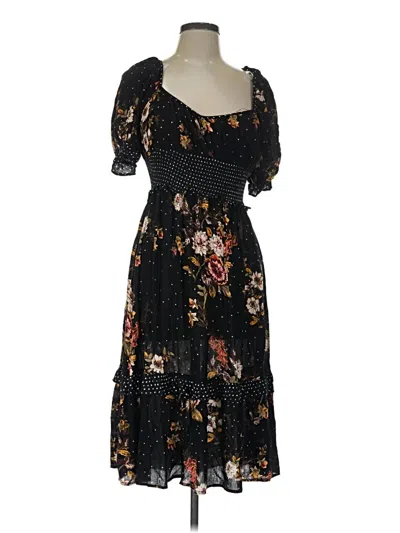 Pre-owned Angie Cocktail Dress In Black