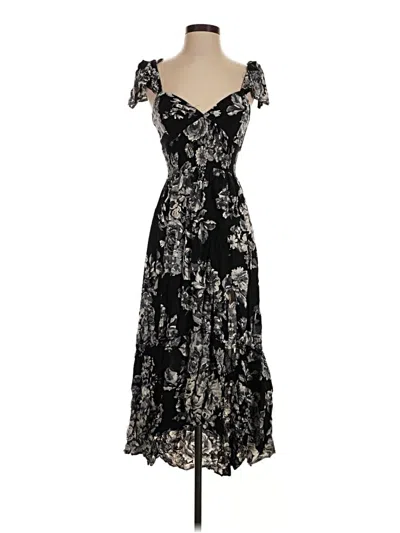 Pre-owned Angie Cocktail Dress In Black