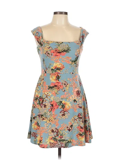 Pre-owned Angie Cocktail Dress In Blue