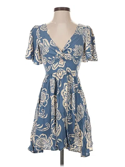 Pre-owned Angie Cocktail Dress In Blue