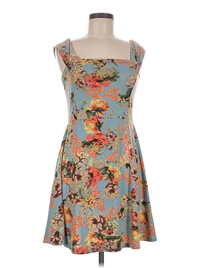 Pre-owned Angie Cocktail Dress In Blue