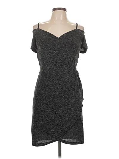 Pre-owned Angie Cocktail Dress In Gray