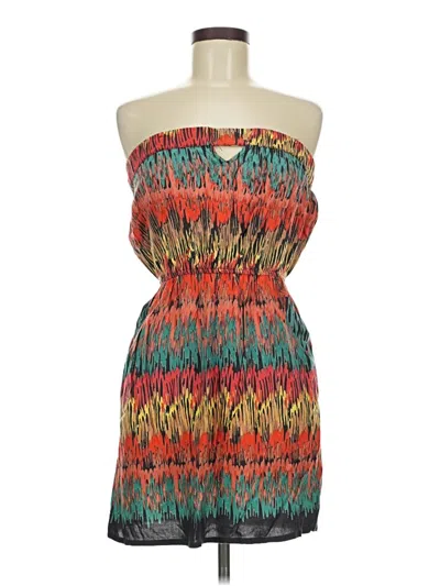 Pre-owned Angie Cocktail Dress In Orange