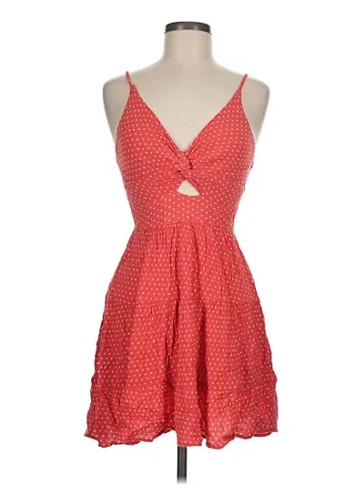 Pre-owned Angie Cocktail Dress In Red