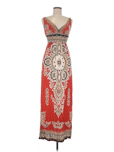 Pre-owned Angie Cocktail Dress In Red