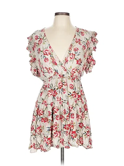 Pre-owned Angie Cocktail Dress In White