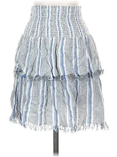 Pre-owned Angie Denim Skirt In Blue