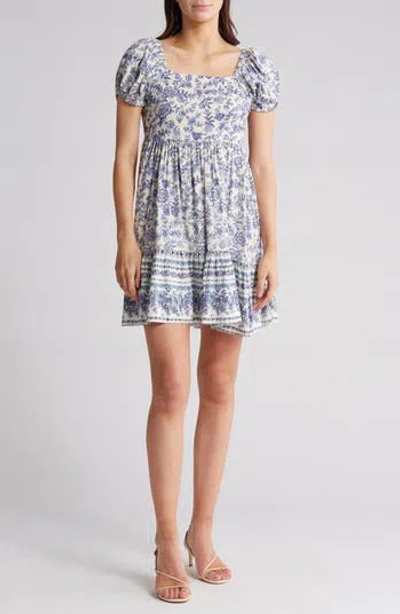 cornflower blue midi dress casual Katie in Tulip Fields Size:M (UK 10-12) size-au-16 Crafted in an unlined Beach Wedding Dresses A-line
