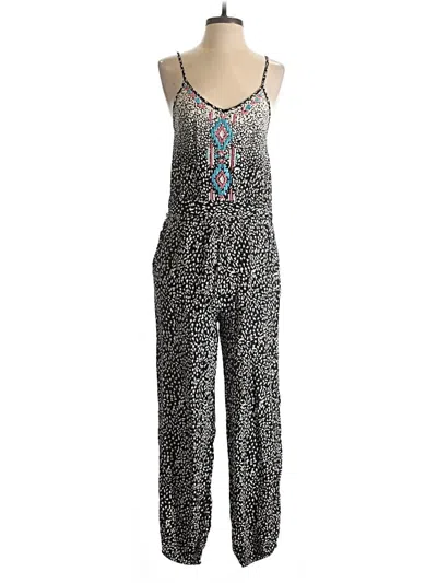 Pre-owned Angie Jumpsuit In Black