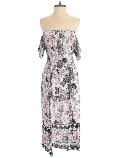 Pre-owned Angie Jumpsuit In White
