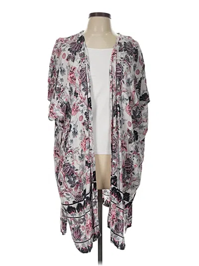 Pre-owned Angie Kimono In Pink