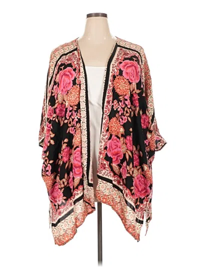 Pre-owned Angie Kimono In Pink
