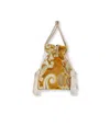 Angie Power Women's Power Pouch - Venetian Brocade - Gold In Gold