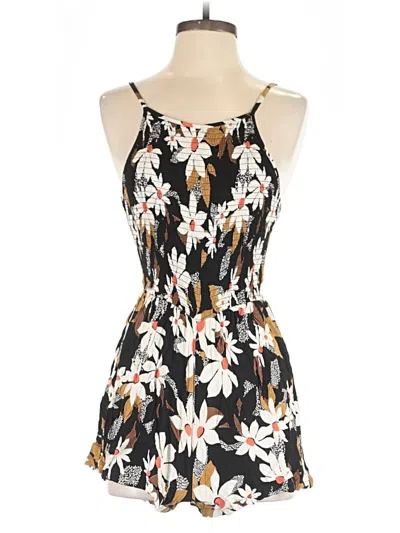 Pre-owned Angie Romper In Black