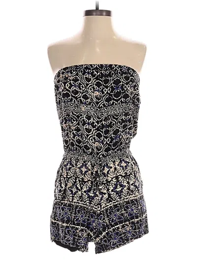 Pre-owned Angie Romper In Black