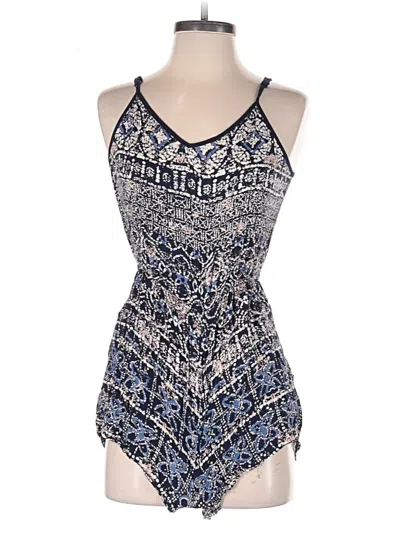 Pre-owned Angie Romper In Blue