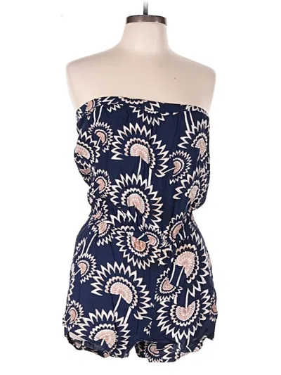 Pre-owned Angie Romper In Blue