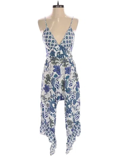 Pre-owned Angie Romper In Blue