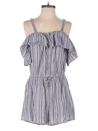 Pre-owned Angie Romper In Gray