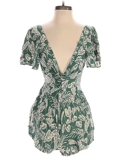 Pre-owned Angie Romper In Green