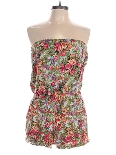 Pre-owned Angie Romper In Green