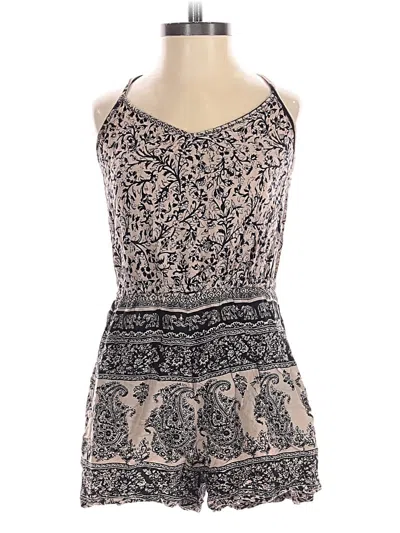 Pre-owned Angie Romper In Pink
