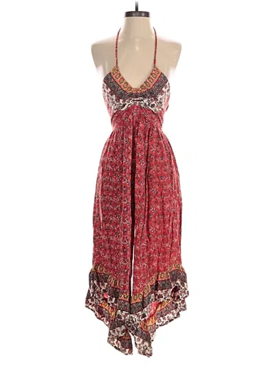 Pre-owned Angie Romper In Red