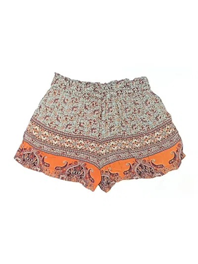 Pre-owned Angie Shorts In Orange