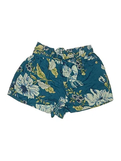 Pre-owned Angie Shorts In Teal
