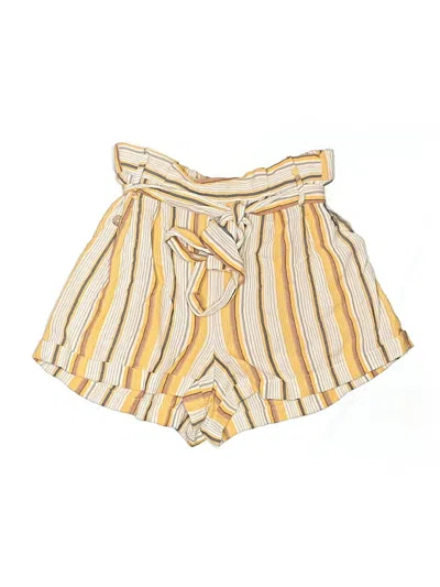 Pre-owned Angie Shorts In Yellow