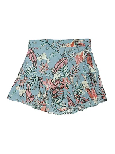 Pre-owned Angie Skort In Teal