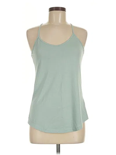 Pre-owned Angie Sleeveless Top Teal Halter Neckline Tops